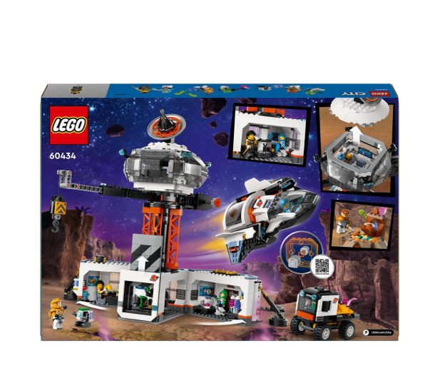 LEGO City 60434 Stacja kosmiczna i stanowisko startowe rakiety - 1203380 - zdjęcie 7